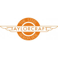 Taylorcraft The Steel Aeroplane Aircraft Logo,Emblem 