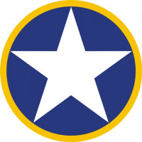 The United States May 1942- June 1943 Aircraft Insignia  Roundel 