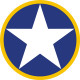 The United States May 1942- June 1943 Aircraft Insignia  Roundel decal
