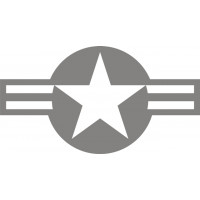 The United States September 1943 - January 1947 Aircraft Insignia Decal 