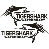 Tigershark Watercraft Boat decals