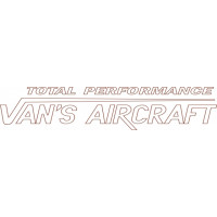 Vans Total Performance Aircraft Logo Decal