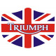 Triumph Motorcycle Helmet Decal/Sticker 