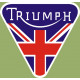 Triumph Motorcycle Tank Helmet Decal Sticker 
