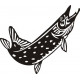 Trout Fish Boat Decal