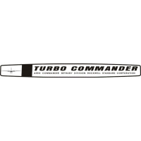 Aero Turbo Commander Aircraft Logo Decal