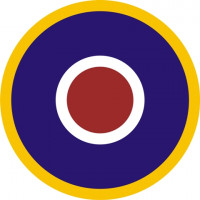 United Kingdom 1945-1947 Military Insignia Aircraft Roundel decals