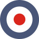 United Kingdom Military Insignia Aircraft Roundel