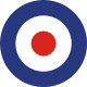 United Kingdom Military Insignia Aircraft Roundel