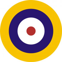 United Kingdom Military Insignia Aircraft Roundel decals