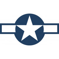 United States Aircraft Insignia Decal 1943 to 1947 decals