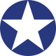 United States May 1942 - June 1943 Military Insignia Aircraft Roundel