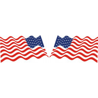 United States of America Aircraft Flag Vinyl Graphics Decals 