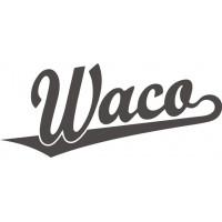 Waco Script Aircraft Logo Decals