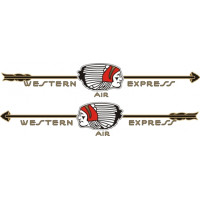 Western Air Express Aircraft Logo 