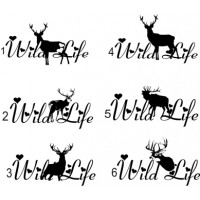 Wild Life Vinyl Graphics Decal 