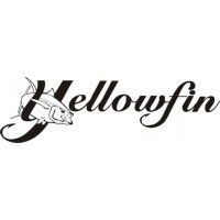 Yellowfin Boat Logo Vinyl Decal