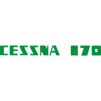 Cessna 170 Aircraft Logo Decal