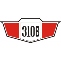 Cessna 310B Aircraft Logo Decal