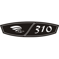 Cessna 310 Aircraft Yoke,Logo,Emblem