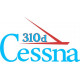 Cessna 310d  Aircraft Logo Decals