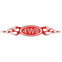 Four Wheel Drive Car Flame