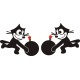 Felix The Cat Aircraft Logo