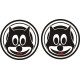 Felix The Cat Head Aircraft Fun Stuff Emblem 