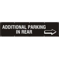 Additional Parking In Rear Signs