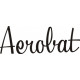 Cessna Aerobat Aircraft Script Logo