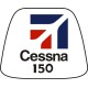 Cessna Aerobat 150 Aircraft Yoke Logo