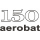 Cessna Aerobat 150 Aircraft Script Logo