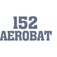 Cessna Aerobat 152 Aircraft Script Logo