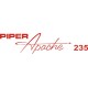 Piper Apache 235 Decal 