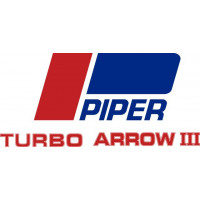 Piper Arrow Turbo III Aircraft Logo Decals