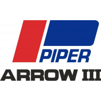 Piper Arrow III Aircraft Logo Decals