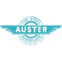 Auster The Steel Aeroplane Aircraft Logo