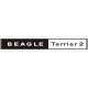 Beagle Terrier 2 Aircraft Logo,Vinyl Decal