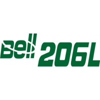 Bell 206 L4 Helicopter Logo Decals