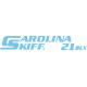 Carolina Skiff 21 DLX Boat decals