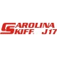 Carolina Skiff J17 Boat decals