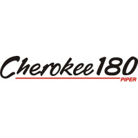 Piper Cherokee 180 Aircraft Logo