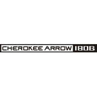 Piper Cherokee Arrow 180B Decal
