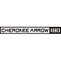 Piper Cherokee Arrow 180 Decal