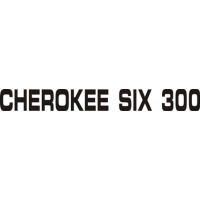 Piper Cherokee Six 300 Aircraft Logo