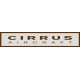 Cirrus Aircraft Placard Logo