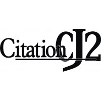 Cessna Citation CJ2 Aircraft Logo Decal