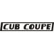 Piper Cub Coupe Aircraft Logo