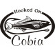 HOOKED On Cobia Boat Decal