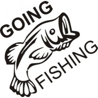 Going Fishing Car, Truck, Boat Decal